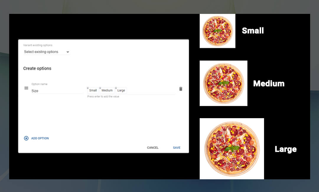 Product variants