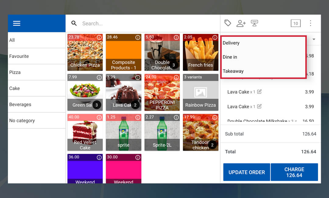 order types in SalesPlay POS
