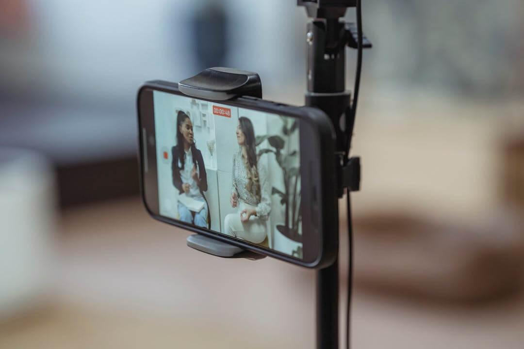 camera screen indicating OTT video making as a digital marketing trend